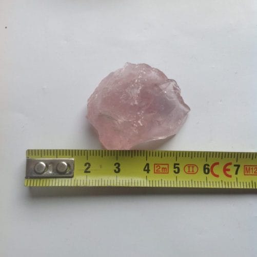 morceau brut de quartz rose 33mm