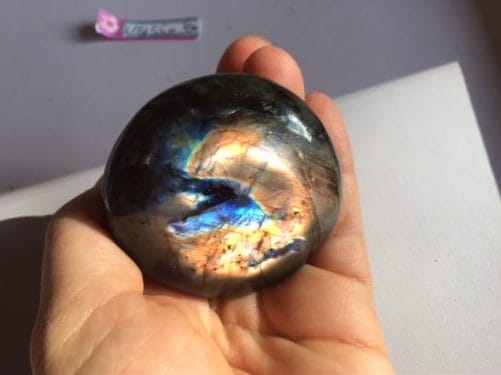 Galet labradorite collection H