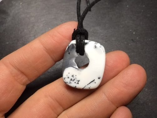 Carré agate dendritique