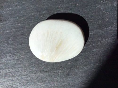 Scolecite blanche