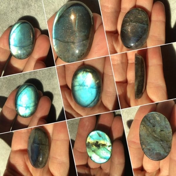 Labradorite bleu lagon protectrice - mes pierres naturelles