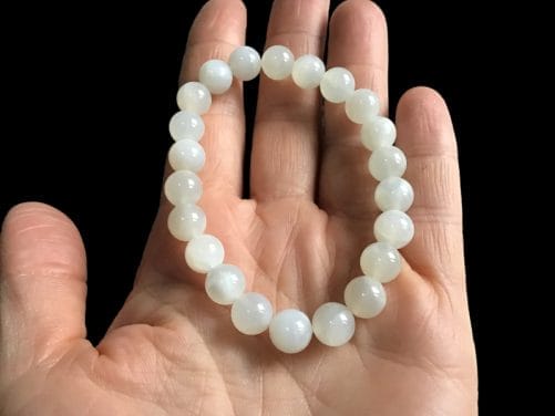Perles en pierre de lune de 8mm