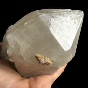 Superbe grosse pointe de quartz naturelle brute